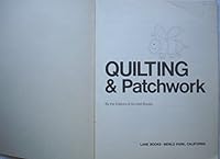 A Sunset Book QUILTING & PATCHWORK B000FETCW8 Book Cover