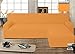 BIANCHERIAWEB Copridivano Genius con Penisola Chaise Longue Modello Swing Colore Arancio Destra Arancio