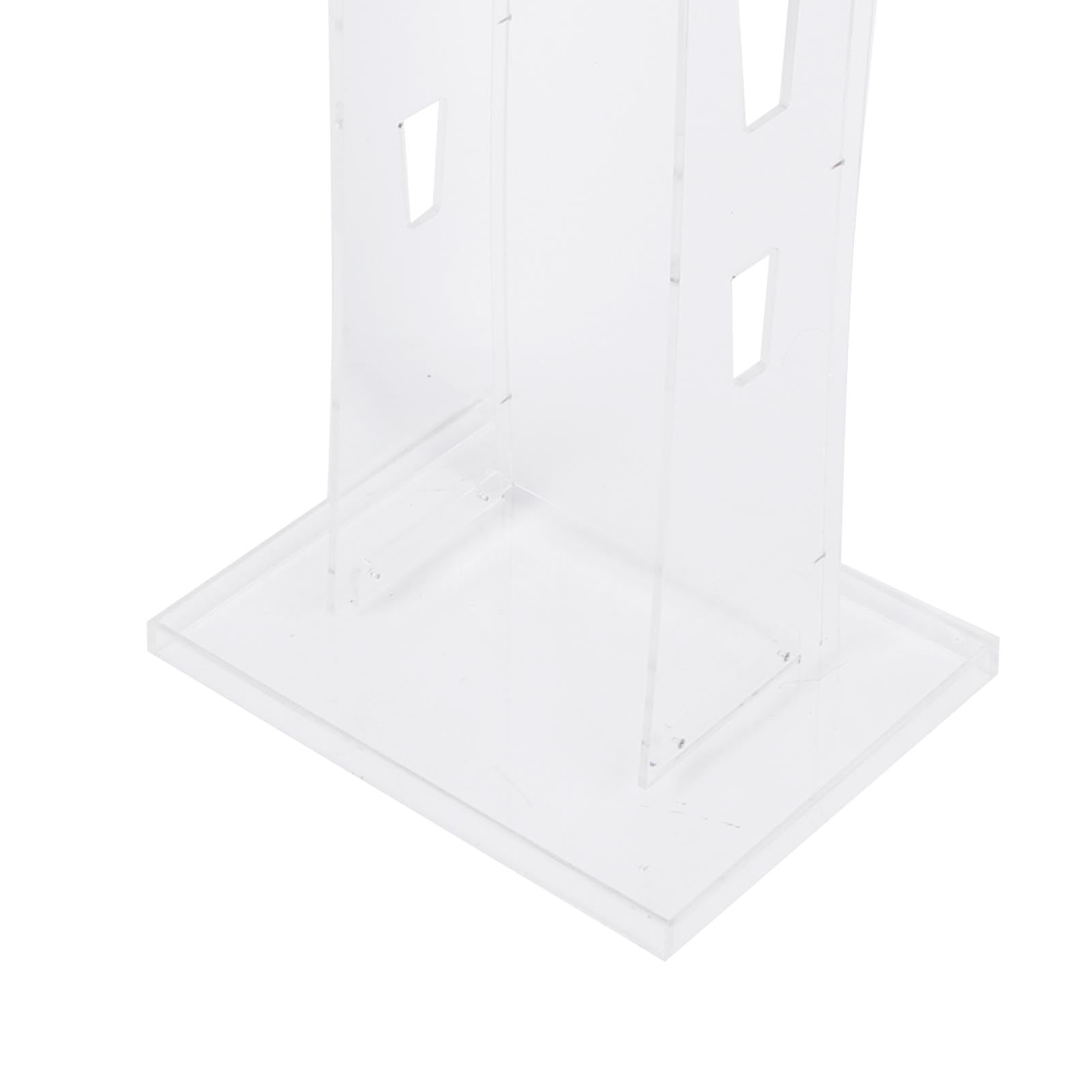 Support de Podium en Acrylique Transparent, Podiums de Présentation Professionnels avec étagère de Rangement, pour églises, Conférences, Mariages, Salles de Classe, Discours