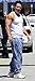 Otomix Men's Baggy Bodybuilding Workout Pants Stonewash (Large)