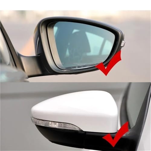 Miroir latéral de rechange pour Scirocco 2009-2017 glace dégivrante gauche