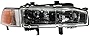 Evan Fischer Passenger Side Headlight Compatible with 1992-1993 Honda Accord - HO2503107