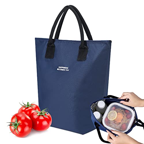 Touchfutrue Kühltasche Faltbar mit Isolierung, Lunchtasche Picknicktasche Mittagessen Thermotasche für Die Arbeit, Büro, Schulpicknick, Camping, Lebensmitteltransport, Einkaufen Cover