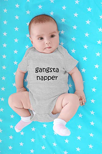 Gangsta Napper - Baby Clothes - Funny Newborn Bodysuit Outfits for Boys and Girls4