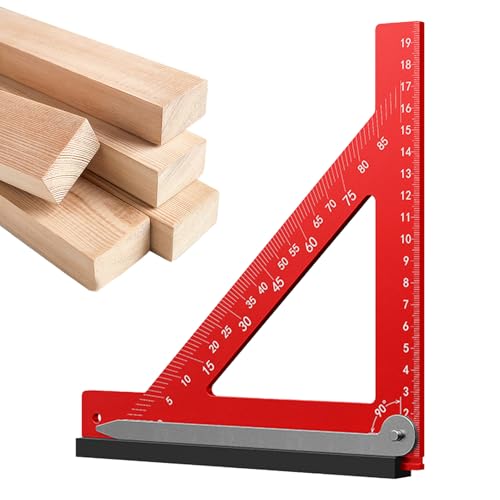 Équerre de menuiserie pour travail du bois construction et machinisme règle d'angle droit