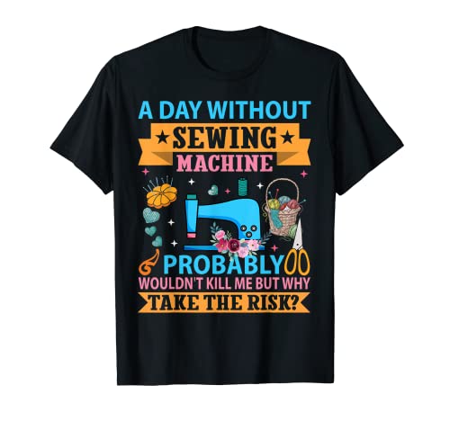 Funny Sewing Quilting Knitting Lover Quilter Fabricologist Maglietta