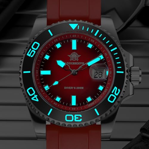 Image of ADDIESDIVE 41MM Men's Quartz Watch Stainless Steel Bracelet Dive Watch