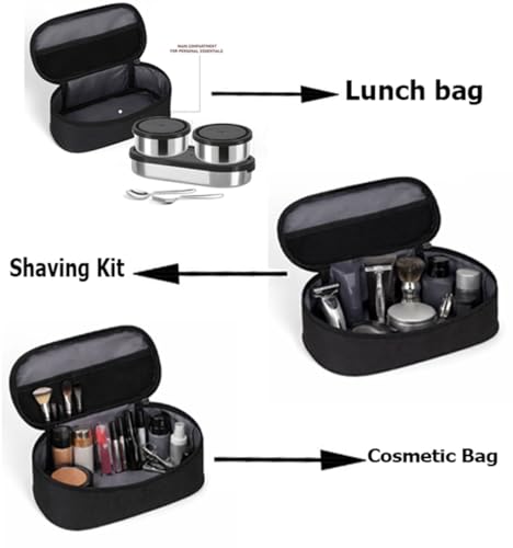 Image of Lunch Tiffin Cover for Office, School Kids Lunch Bag(Size-9H x 23L x 10W Cm, Pink,1 Litter)