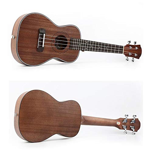 Ukulele Fini Mat en Bois d’acajou 23 Pouces Concert Traditionnel Ukulele Uke Hawaii Enfants Petite Guitare avec Sac Gig… - Les Beatles, Paul McCartney, John Lennon, RIngo Starr, George Harrison Ukulele Fini Mat en Bois d'acajou 23 Pouces Concert Traditionnel Ukulele Uke Hawaii Enfants Petite Guitare avec Sac Gig… – Image 3