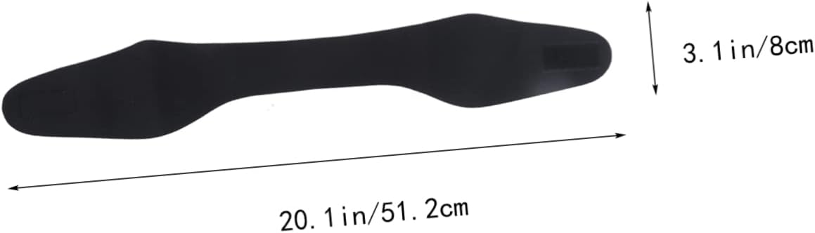 GALPADA Waterproof Swimming Headband for Kids and Adults Adjustable Elastic Ear Protection Band for Bathing Swimming and Diving Black