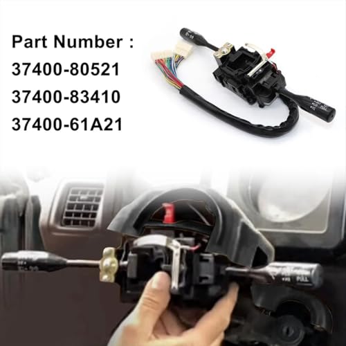 Commodo de clignotants Suzuki Samurai 1985-1995 avec interrupteur multifonctions