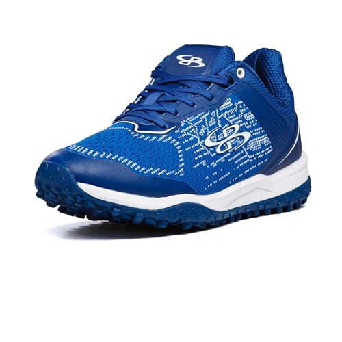 Boombah Viper Pureknit Men's Turf - Status - Royal/White - Size 9