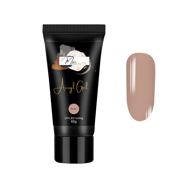 Acrygel MyraBeauty Nude 60g pour rallonger les ongles courts et rongés