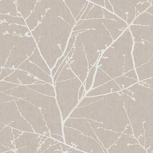 Graham & Brown 33-273 Innocence Mushroom Wallpaper