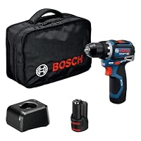 Bosch Professional 12V System Akku-Bohrschrauber GSR 12V-32 (Advanced Kickback Control, bürstenloser Motor, inkl. 2,0-Ah-Akku, GAL12V-20, Werkzeugtasche) Battery Powered – Ansicht 1