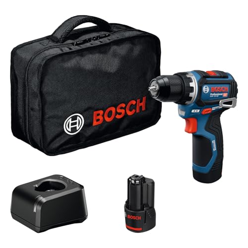 Bosch Professional 12V System Taladro/atornillador GSR 12V-32 (KickBack Control, motor Brushless sin escobillas, incl. baterías de 2,0 Ah, cargador, bolsa de herramientas)