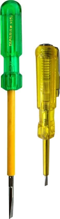 TAPARIA 905 I screwdriver magnetic 2 in 1 and 813 tester pack of 2 Hand Tool Kit (2 Tools)