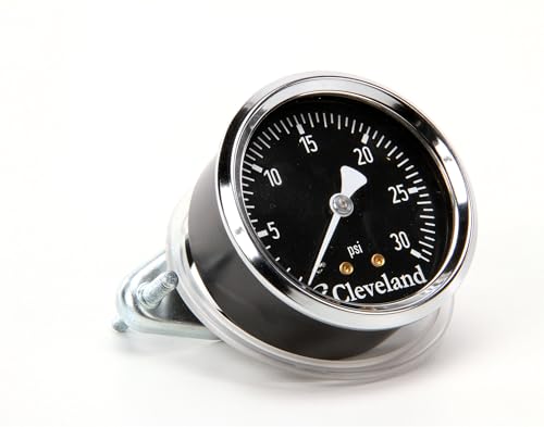Image of Cleveland Gauge;Pres;Flush Mtd; 0-30 Psi 07173 - Free Shipping - Genuine OEM Replacement Part