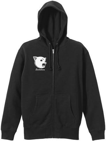 Amazon Co Jp 銀魂 定春 ジップパーカー 咆哮ver ブラック Xlサイズ ホビー 通販