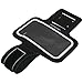 Produktbild Ultrasport Armbandhülle fürs Handy / Neopren Oberarmtasche mit Handy-Fach und robustem Klettverschluss für festen Sitz  Sporthandyhülle für Frauen und Männer, 4 Zoll, Schwarz