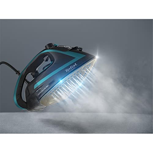 Image of Tefal FV8066 Puregliss Steam iron with steam boost of 280 g /min, vertical steam, water-filling opening in XL format, stable stand, antilimescale equipment, drip stop and automatic shutdown,