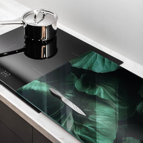 Plaque protection induction 80x52cm accessoires de cuisine couvre plaque de cuisson verre - 3