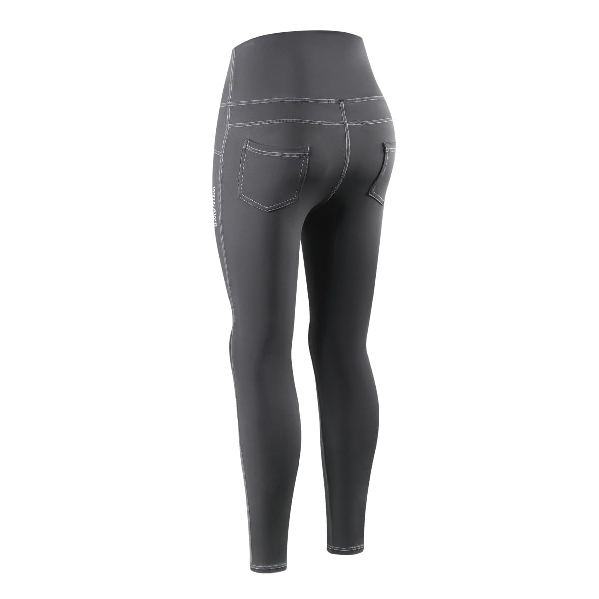 WOSAWE Legging de Yoga Femme Taille Haute Scrunch Butt Extensible Pantalon de Sport Fitness Course