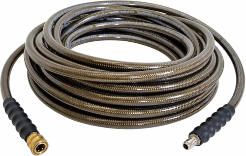 Image of Simpson 100ft, 3 /8 inch 4500 PSI Monster Cold Water Pressure Washer Hose, 41030