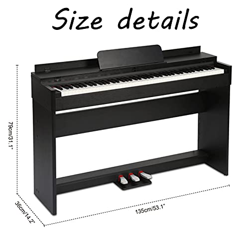 KACYDI Piano numérique à Action pondérée, Piano numérique à 88 Touches, Touches de Piano Marteau avec réponse au Toucher… - Les Beatles, Paul McCartney, John Lennon, RIngo Starr, George Harrison KACYDI Piano numérique à Action pondérée, Piano numérique à 88 Touches, Touches de Piano Marteau avec réponse au Toucher… – Image 6