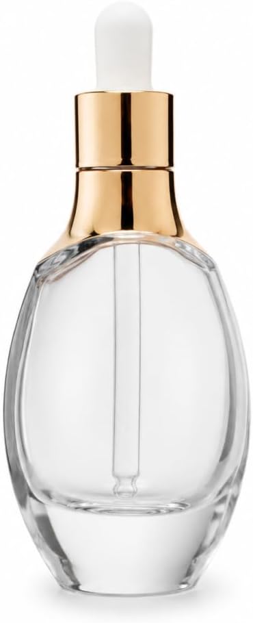 Travel Tincture Bottles With Dropper,50ml Refillable Leak Proof