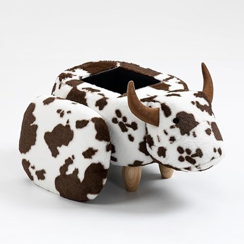 Home 2 Office W09-00006N Cow Ottoman For Kids' Bedroom cover