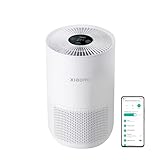 Xiaomi Smart Air Purifier 4 Compact for Home Bedroom, 48㎡ Coverage, 20dB Ultra Quiet HEPA Filtration, App Control, White