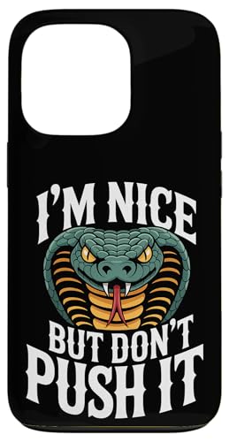 I'm Nice But Don't Push It ���ӋC�ȑԓx�̐��i - �X�}�z�P�[�X iPhone 13 Pro �p