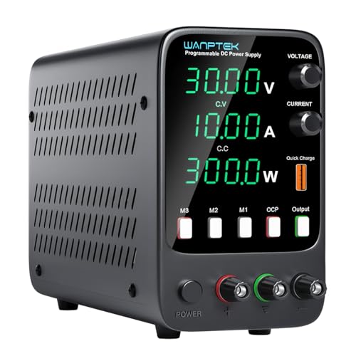 Adjustable DC power supply 30V 10A 60V 5A Lab Bench Power Source Stabilized Power Supply Voltage Regulator Switch 120V(APS3010 3