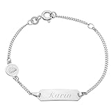 taufarmband gold mit gravur Schmuck-Pur Babyarmband Taufarmband mit Gravur 