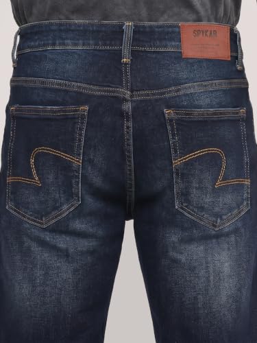 Image of Spykar Men's Chico Relaxed Fit Mid Rise Casual Jeans