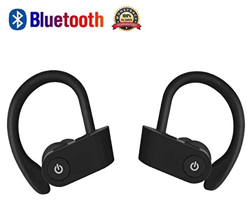 Wireless Earbuds, Bluetooth 5.0 Sport Headphones Stereo Bass Sound TWS Ear Buds Over