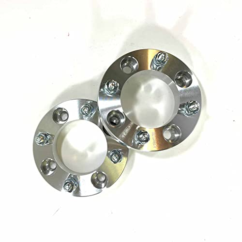 Set Of Two 1" Wheel Spacers - 4X115Mm - 10X1.25Mm Stud - Fits Arctic Cat, Yamaha, Joyner Models And More! [5218-A] #TOP4