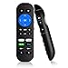 Universal Remote Control For Roku Player With 9 More Learning Keys to Control TV Soundbar Receiver All in One (Fit For Roku 1 2 3 4 Premier+ Express Ultra)【NOT FOR ROKU STICK & BUILT-IN ROKU TV】