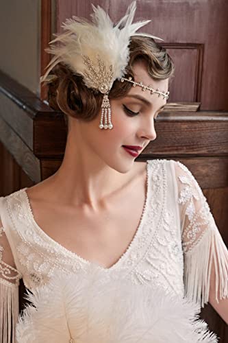 BABEYOND Fascia Anni 20 Gatsby Flapper Headband