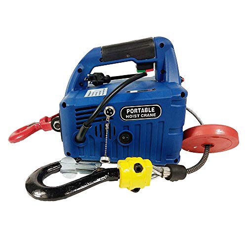 Winche eléctrico portátil INTSUPERMAI 990lb 110V 1500W miniatura 7
