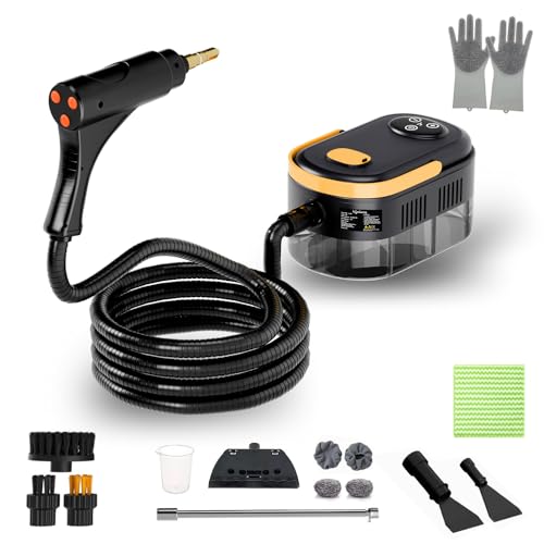 Lifelong Portable Steam Cleaner for Home 1500W | For Kitchen, Bat...