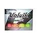 Volvik Vivid Lite Golf Balls, Assorted Colors (One Dozen) - 9756