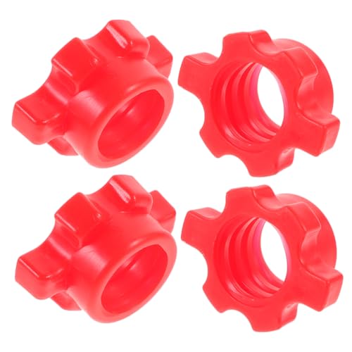 Mipcase Barbell Lock Nuts Dumbbell Grip Clamps Home Fitness Equipment Nuts Barbell Weight Clips