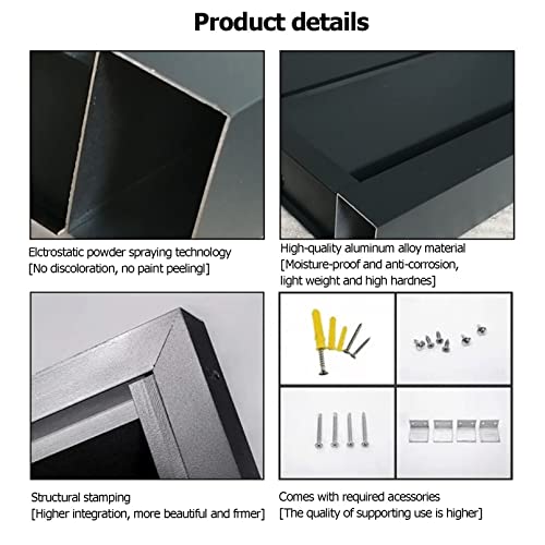 Aluminiowa osłona klimatyzatora premium – ochronna obudowa dekoracyjna do pompy ciepła i zewnętrznego skraplacza – odporna na warunki atmosferyczne i konstrukcja