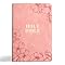 KJV Holy Bible, Giant Print with Cross-References, Soft Pink LeatherTouch with Floral Cover Design, Thumb Index, Ribbon Marker, Red Letter, Full-Color Maps, Easy-to-Read MCM Type, King James Version
