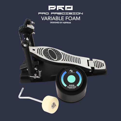 Aspirar Bass Drum Practice Pad with Drum Beater(Pedal Not Included)