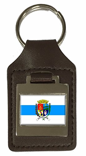 Porte-clés en cuir gravé Barra Mansa, le cadeau idéal souvenir de Rio de Janeiro