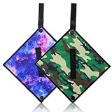 HaiFafafaing 2 Pcs Reusable Pee Cloth for Women Hiking Pees Rag Hiking Toilet Paper Washable Pee Cloth Soft Absorbent Female Urinal Solution for Camping Travel Outdoor Backpacking