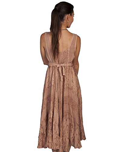 Scully Women's Lace-Up Jacquard Dress Beige/Khaki Medium #TOP1